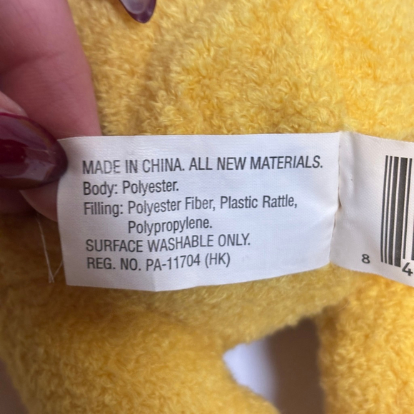 Disney Winnie the Pooh Bear Plush 11” Lovey Rattle Toy Soft Stuffed Animal - Picture 11 of 12